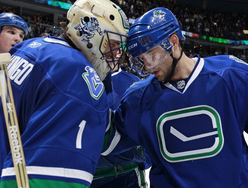 Roberto Luongo, Pavol Demitra