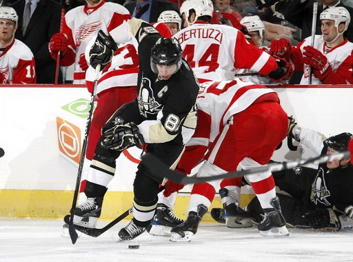 Sidney Crosby, Todd Bertuzzi, Ruslan Fedotenko