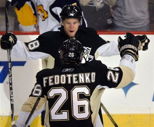 Ruslan Fedotenko, Tyler Kennedy