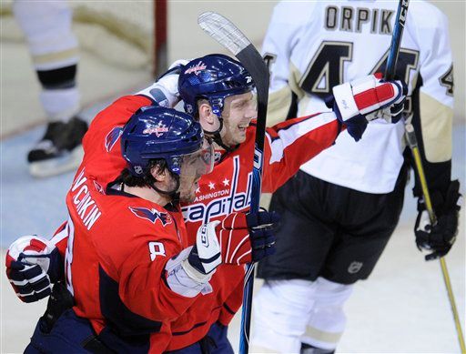 Alex Ovechkin, Eric Fehr
