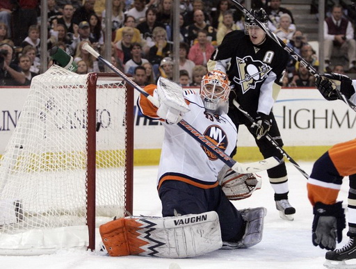 Martin Biron, Evgeni Malkin