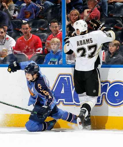 Colby Armstrong, Craig Adams