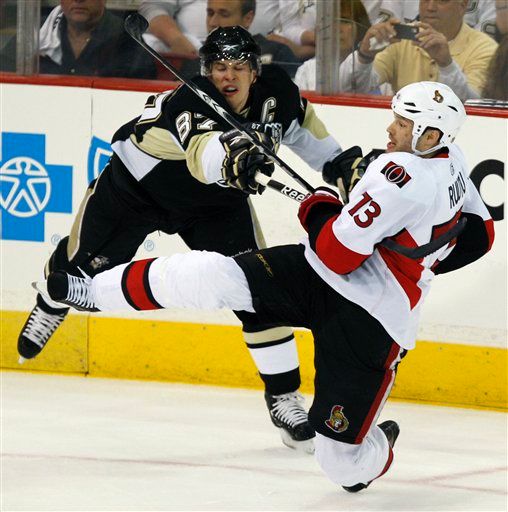 Sidney Crosby, Jarkko Ruutu