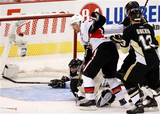 Sidney Crosby, Mike Fisher, Bill Guerin