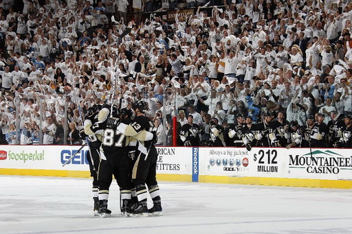 Kristopher Letang, Sidney Crosby, Bill Guerin, Fans