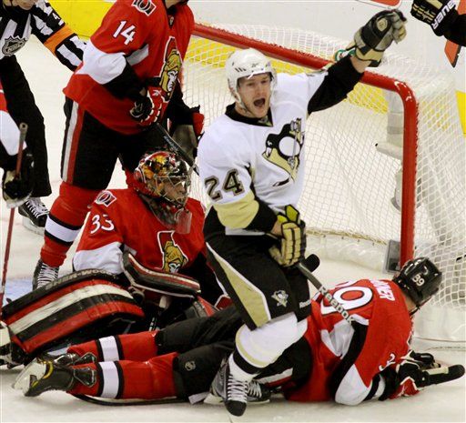 Matt Cooke, Matt Carkner, Pascal Leclaire