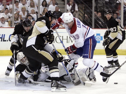 Marc-Andre Fleury, Jordan Leopold, Mike Cammalleri