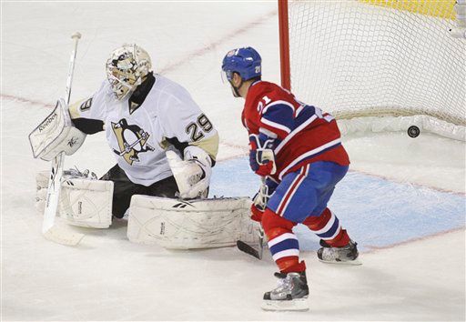 Marc-Andre Fleury, Brian Gionta