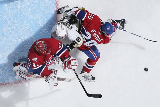 Jaroslav Halák, Tyler Kennedy, Daniel OByrne