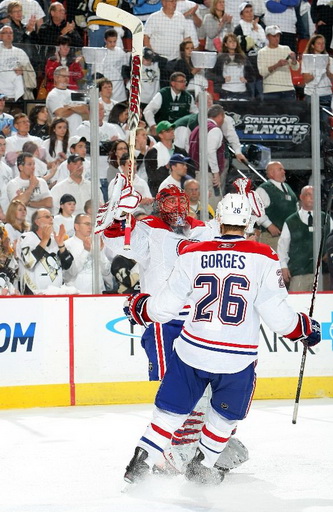 Jaroslav Halák, Josh Gorges