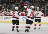 Andy Greene, Travis Zajac, Jamie Langenbrunner