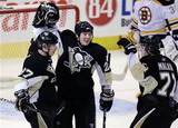 Sidney Crosby, Ruslan Fedotenko, Evgeni Malkin