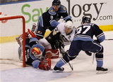 Tomáš Vokoun, Sidney Crosby, Keith Ballard, Steven Reinprecht