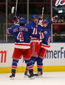 Artem Anisimov, Michael Del Zotto, Enver Lisin
