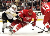 Alex Goligoski, Tomas Holmstrom, Pavel Datsyuk