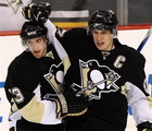 Alex Goligoski, Sidney Crosby