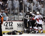 Jordan Leopold, Bill Guerin, Peter Regin