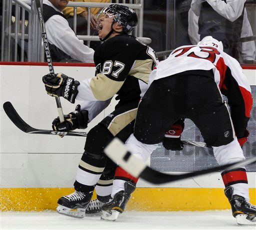 Jarkko Ruutu, Sidney Crosby