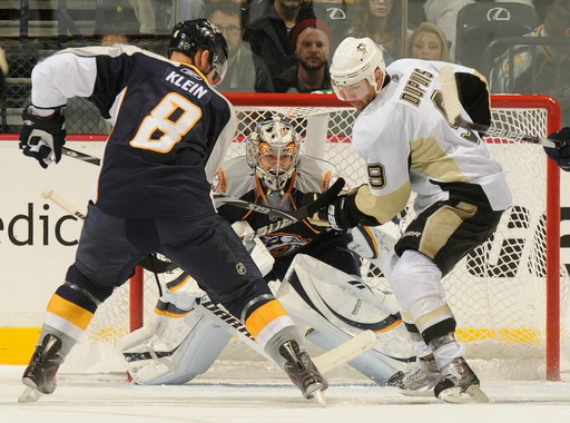 Kevin Klein, Pekka Rinne, Pascal Dupuis