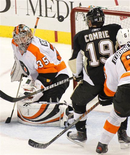 Sergei Bobrovsky, Mike Comrie