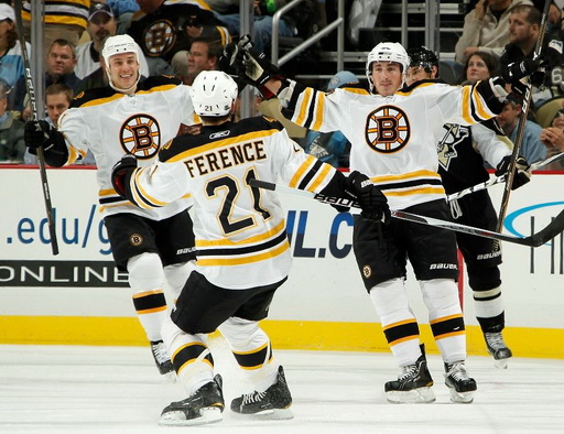Brad Marchand, Andrew Ference