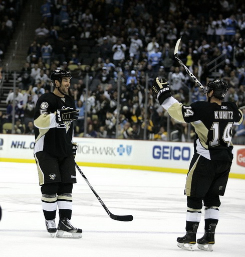 Chris Kunitz, Deryk Engelland