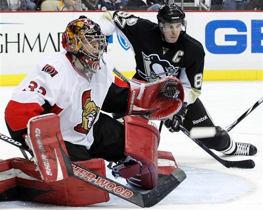 Pascal Leclaire, Sidney Crosby