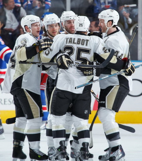 Matt Cooke, Kristopher Letang, Pascal Dupuis, Maxime Talbot, Brooks Orpik