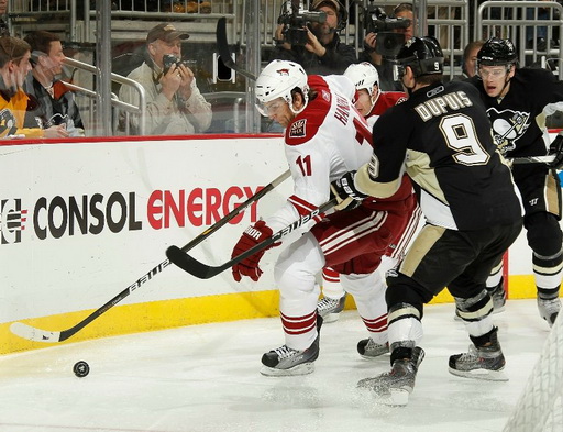 Martin Hanzal, Pascal Dupuis, Zbyněk Michálek