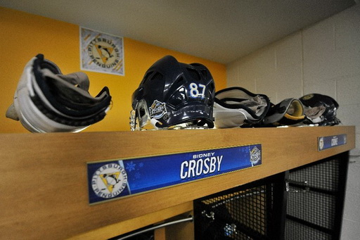 Sidney Crosby, Locker Room