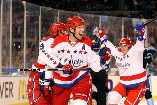 Mike Knuble, Nicklas Backstrom, Mike Green