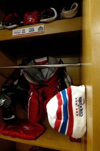 Brooks Laich, Locker Room