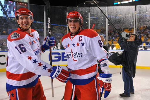 Alexander Ovechkin, Eric Fehr