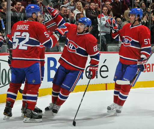 Mathieu Darche, Yannick Weber, Benoit Pouliot