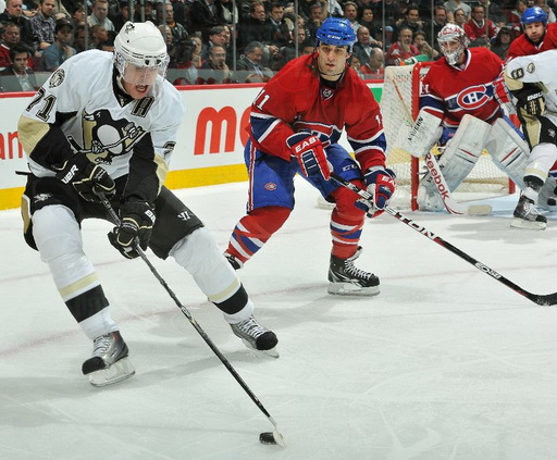 Evgeni Malkin, Scott Gomez, Carey Price