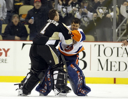 Brent Johnson, Rick DiPietro