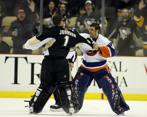 Brent Johnson, Rick DiPietro