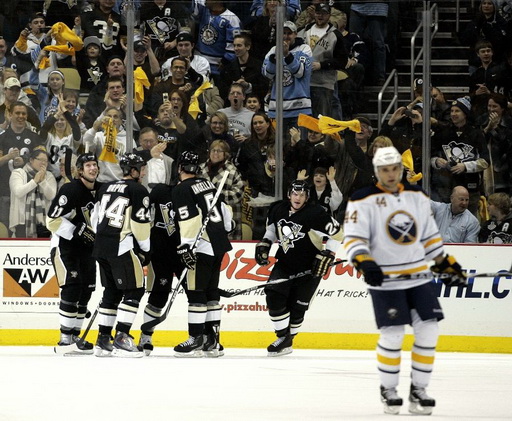 Jordan Staal, Brooks Orpik, Deryk Engelland, Matt Cooke