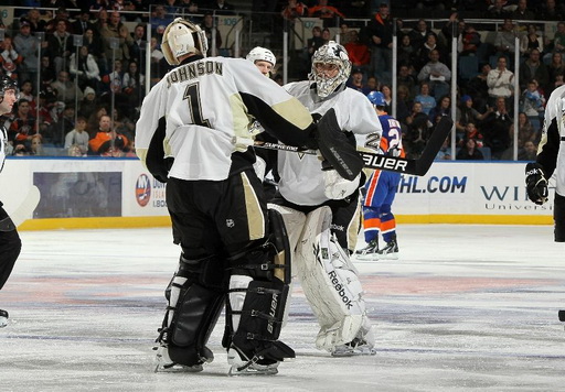 Brent Johnson, Marc-Andre Fleury