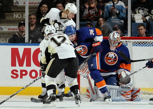 Jordan Staal, Brett Sterling, Travis Hamonic, Mikko Kosinen