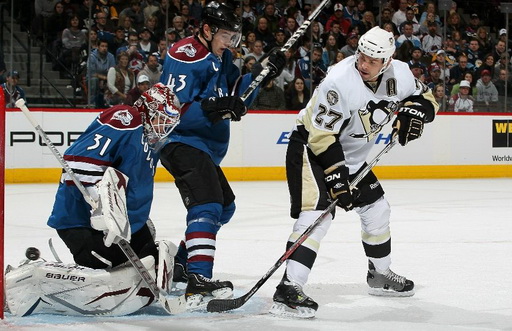 Peter Budaj, Cam Gaunce, Craig Adams