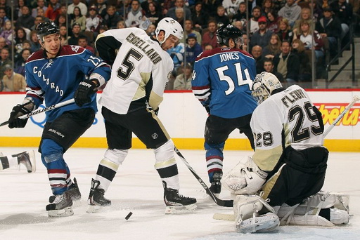 Chris Stewart, Deryk Engelland, David Jones, Marc-Andre Fleury