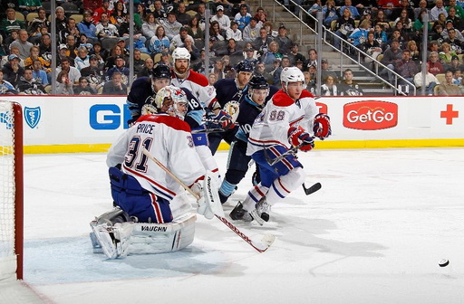 Yannick Weber, Carey Price, Mark Letestu