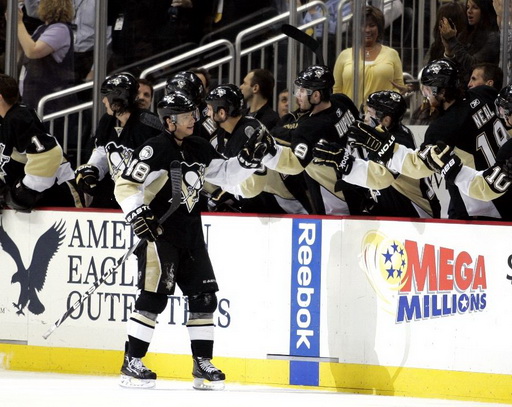 Tyler Kennedy, Pascal Dupuis, Chris Conner, James Neal