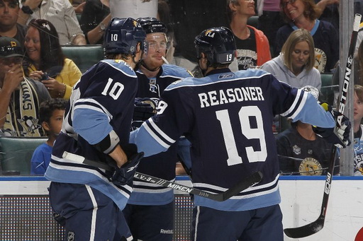 David Booth, Jack Skille, Marty Reasoner