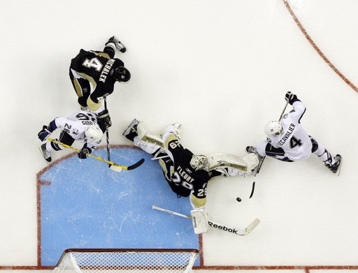 Martin St. Louis, Zbyněk Michálek, Marc-Andre Fleury, Vincent Lecavalier