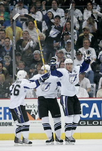 Martin St. Louis, Simon Gagne, Vincent Lecavalier