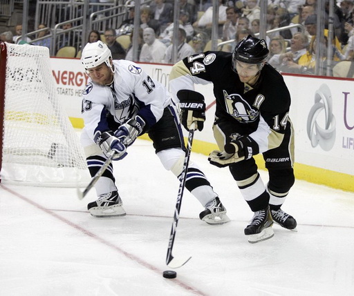 Pavel Kubina, Chris Kunitz