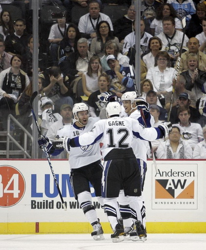 Teddy Purcell, Simon Gagne, Vincent Lecavalier