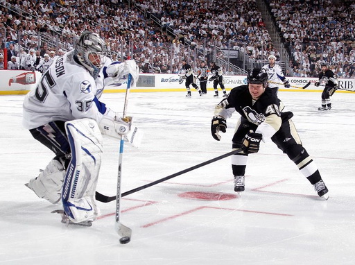 Dwayne Roloson, Arron Asham